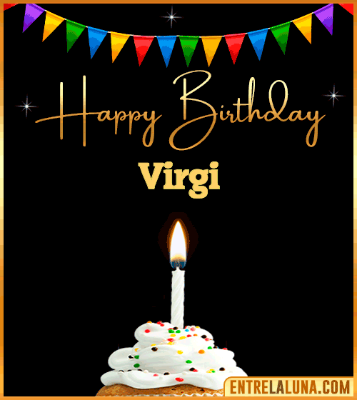 GiF Happy Birthday Virgi
